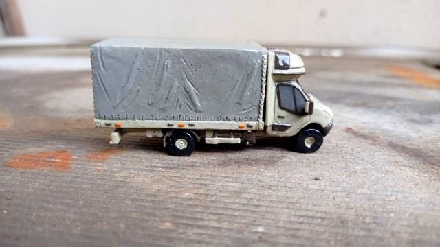 ?Renault Master? из пластилина! | Грузовик в маштабе 1/100!!!???