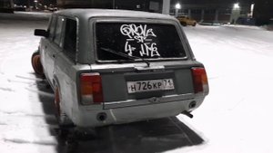 ЗИМНИЙ ДРИФТ НА ЖИГУЛЯХ. БОЕВАЯ КЛАССИКА ТУЛА. ваз 2104 тюнинг