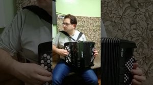 Коробейники на цифровом электробаяне Roland fr-1xb