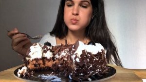 ASMR | BLACK FOREST CHOCOLATE CAKE | EATING SOUNDS