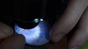 Реставрация медной монеты Николая Первого!!!Механическая чистка и патинирование!!!