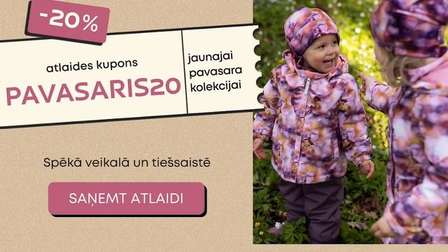 Atlaides kupons: -20% jaunajai pavasara kolekcijai смотреть онлайн