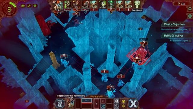 Warhammer 40K: Mechanicus | Gameplay 9 - Void Admiral Agrolekh | No Commentary