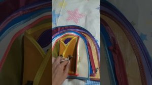 Сшила из ткани матрешки застежки