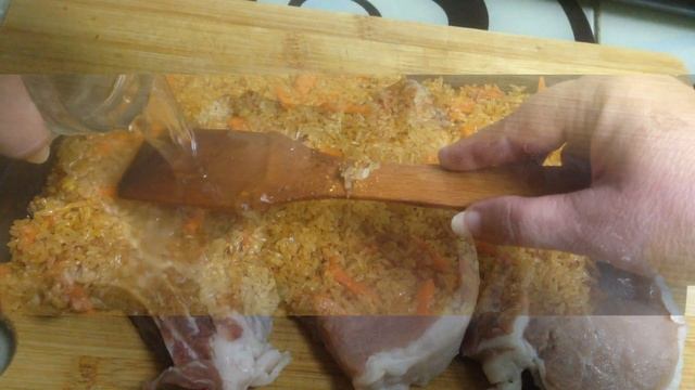 Как вкусно приготовить рассыпчатый плов в духовке!!!