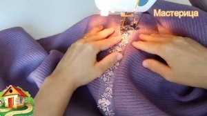 Очень простое раскрой и шитье джемпера