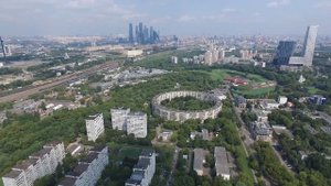 Круглый дом на улице Довженко