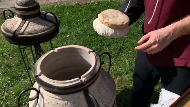 ЛЕПЕШКИ в ТАНДЫРЕ одновременно с шашлыком