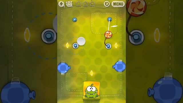 Cut the Rope Fabric Box Level 24 Walkthrough