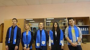 Поздравление  гимназии с юбилеем от 9В