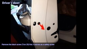 Seat Ibiza 4 (6J) 2008-2017 door panel removal - Tutorial