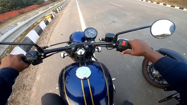 Bullet 350 Bs6 Vs Jawa 42 | Long Race | Which Is Faster Classic? смотреть онлайн