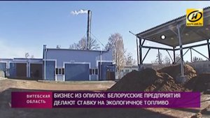 Экологическое топливо из опилок делают белорусские предприятия