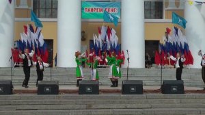 "ТАНЕЦ СЕРНУРСКИХ МАРИ". АНСАМБЛЬ "МАРИ". ЙОШКАР-ОЛА