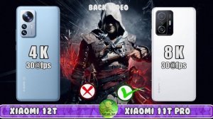 Xiaomi 11T Pro vs Xioami 12T