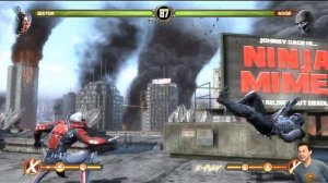 Mortal kombat 9 прохождение лестницы за сектора ( кетчуп)