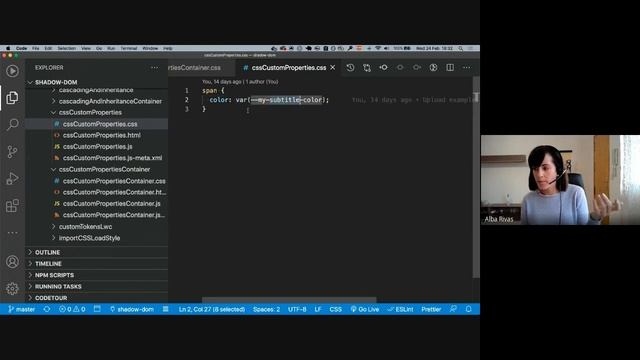 Shadow DOM, CSS & Styling Hooks - Granada Developer Group