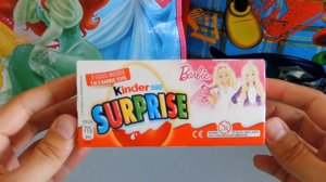 3 Киндер Сюрприз Яйца Барби Игрушки 3 Kinder Surprise Egg Barbie Toys