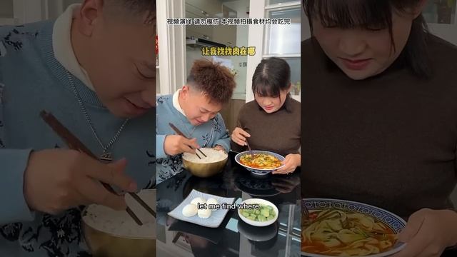 Husband Is Too Shameless, He Won't Keep Any Delicious Food For Me!#eating challenge смотреть онлайн