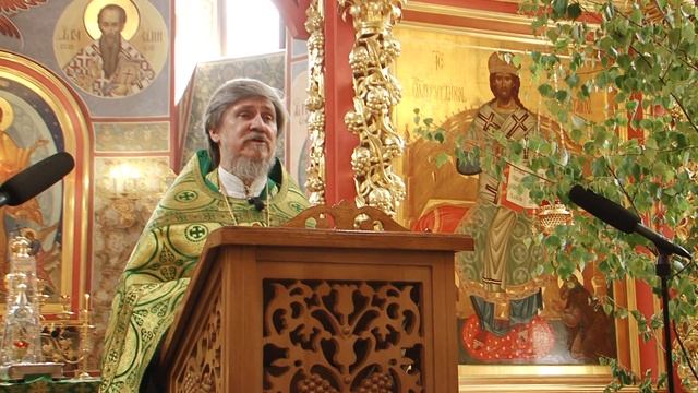 День Святой Троицы. Пятидесятница. Проповедь прт. Виктора Сандар. смотреть онлайн