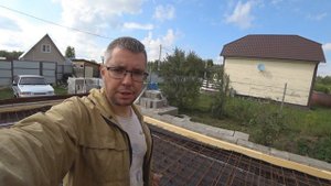 Опалубка из керамзитных блоков и пенополистирола по уровню. P.S. Расскажу как выбрать арматуру.