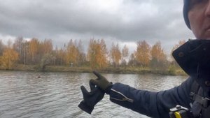 Рыбалка в Москве на р.Москва. Рублево. часть 1