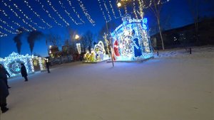 С новым годом, Колыма! Посёлок ПАЛАТКА Магаданская область январь 2024