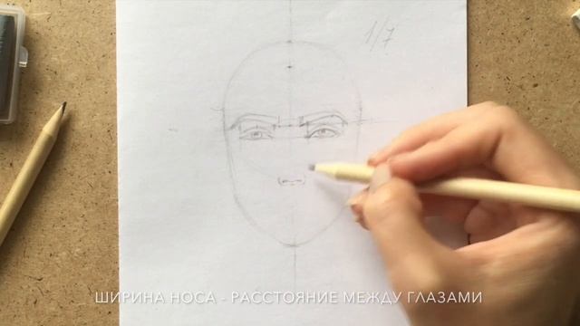 Как нарисовать лицо? Часть 1