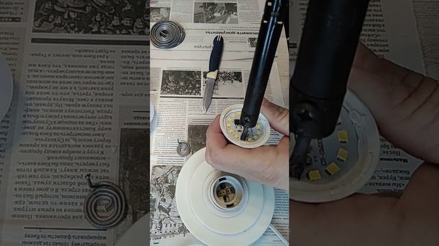 Ремонт светодиодной лампы. смотреть онлайн