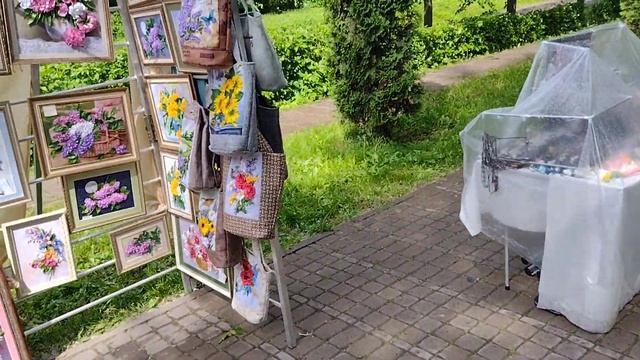 Липецк. Пешая прогулка по Липецку. Нижний парк 03 июня 2023.