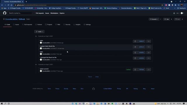 Basics of Git and GitHub - Workshop 9/10/21 смотреть онлайн