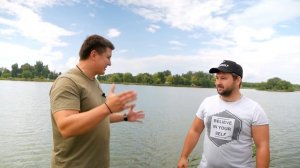 Обзорная рыбалка, водоем "Марьянские пруды". Амур, Карп, Сом и белорыбица.