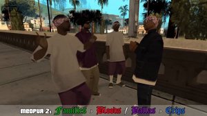 На ком основаны банды Grove и Ballas в GTA San Andreas?