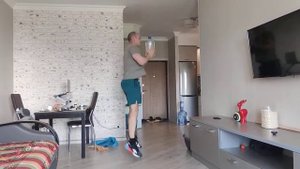 Гоблет присед с выпрыгиванием