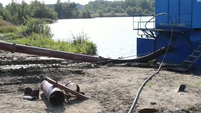 Электрический земснаряд 800/40 - 140м3 в час смотреть онлайн