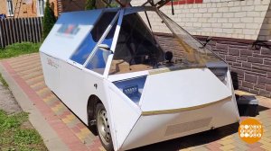 На солнцемобиле - с ветерком! Доброе утро. Фрагмент выпуска от 14.08.2023