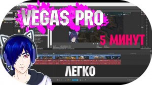 Vegas Pro за 5 минут Как монтировать в Vegas Pro