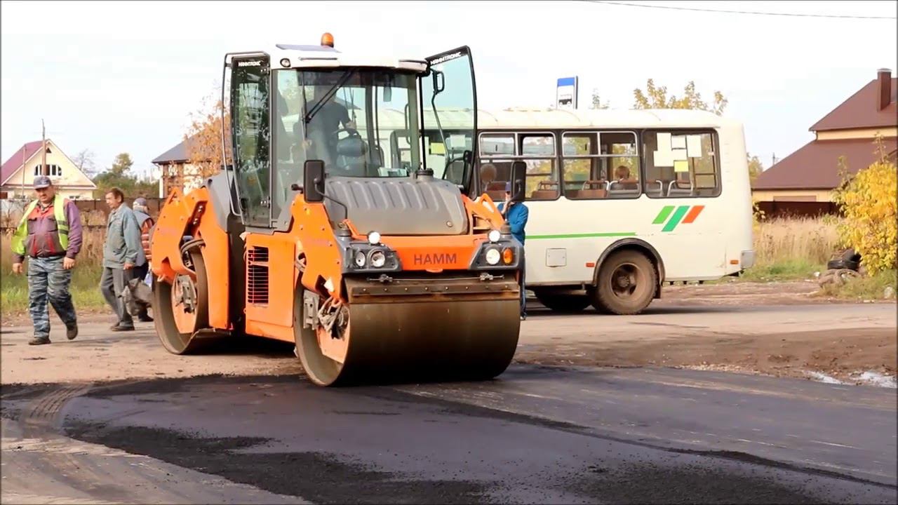 В Кинешме приступили к асфальтированию улицы Горохова