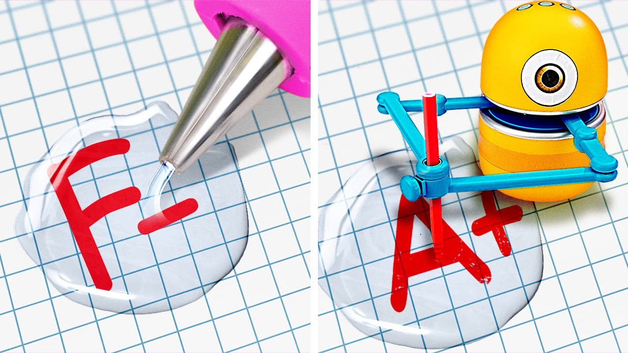 Крутые школьные гаджеты и идеи для рисования? смотреть онлайн