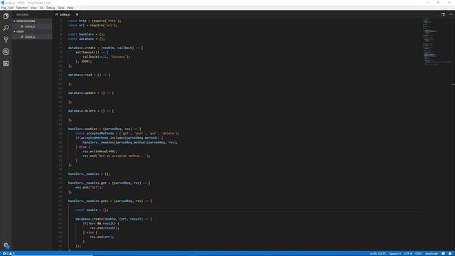 Node.JS / MongoDB Project