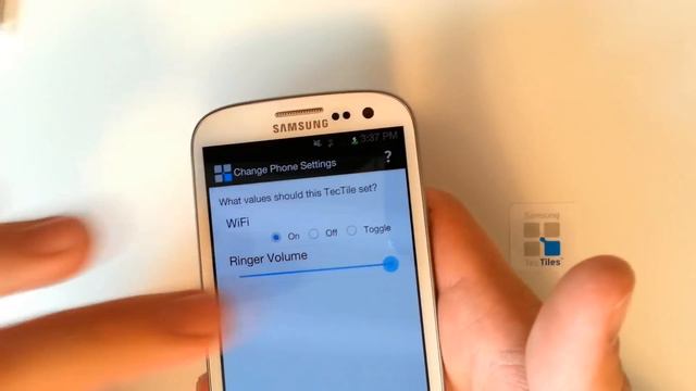 Samsung TecTiles NFC Tags Demo смотреть онлайн