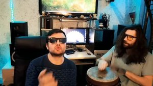 Цоканье языком под барабан