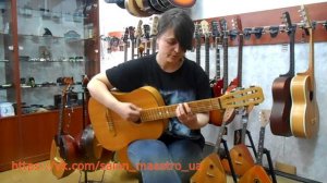 1270  Крутая гитара Ленинградской музыкальной фабрики с Мягким, Насыщенным звучанием