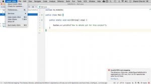 IntelliJ IDEA | How to completely delete git for a Java project