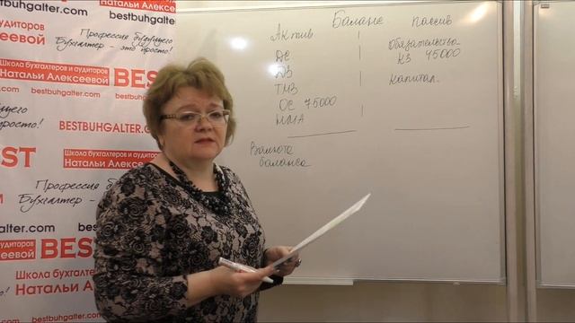 Школа бухгалтеров и аудиторов Урок 1 05 Бухгалтерский учет Примеры составления баланса