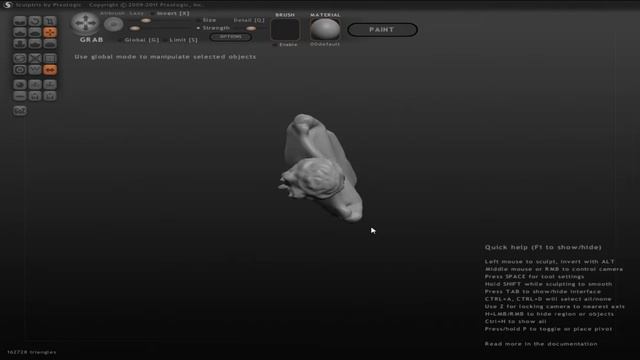 Первый раз :) - Sculptris Alpha 6 №1 смотреть онлайн