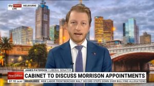 Senator Paterson on First Edition discusses ministerial appointments, examining pandemic powers