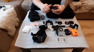 Экшен-камера Eken 4k ultra HD обзор комплектации, дополнительные аксессуары с AliExpress