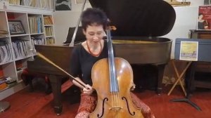 Cello virtuoso Diane Chaplin plays "Old Mormon Songs" by Serban Nichifor