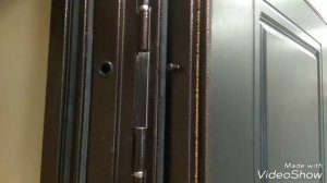 Облегченная дверь с терморазрывом  с магнитным уплотнителем